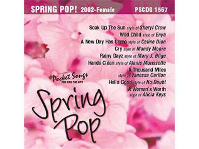 Pocket Songs Karaoke CDG #1567 - Spring Pop