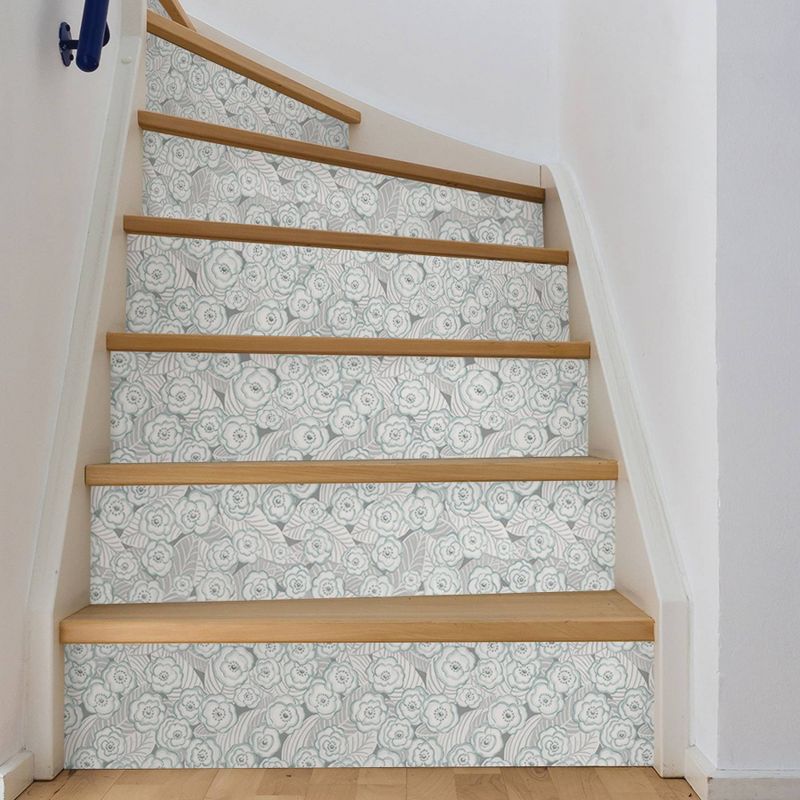 NuWallpaper Oopsie Daisy Peel and Stick Wallpaper Gray