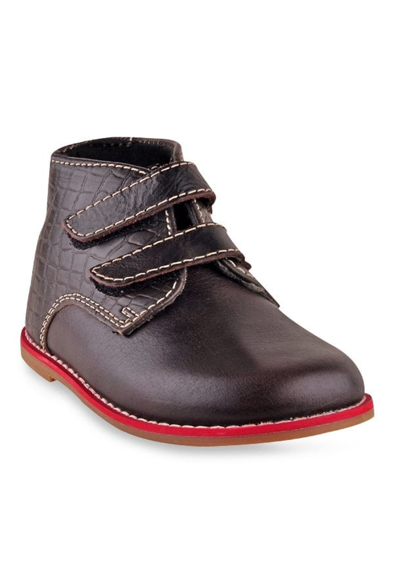 Beanz Kids Hunter Dark Brown Derby Boots