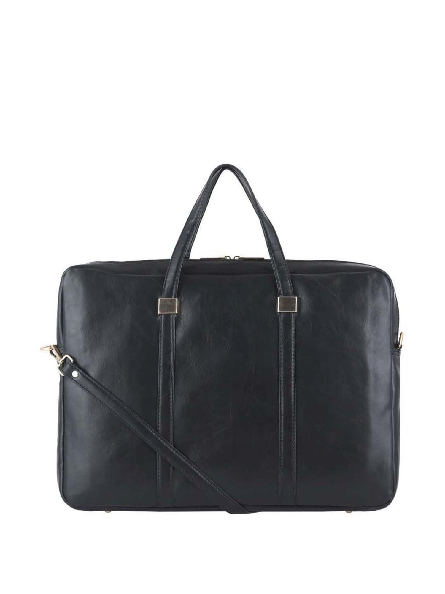 Toteteca Black Medium Messenger Bag