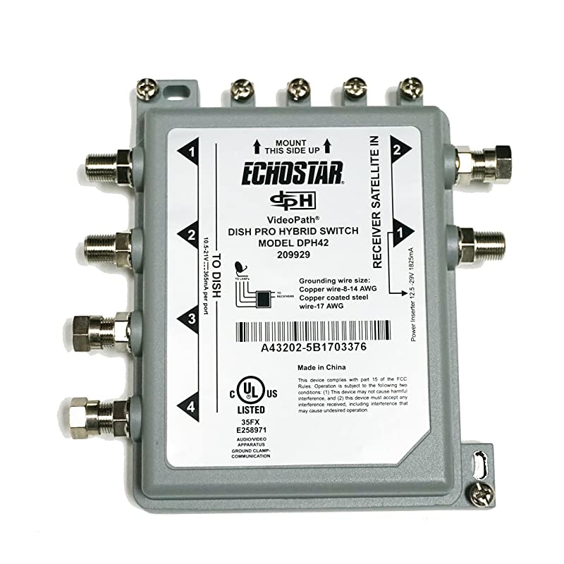 Pro Hybrid 42 Switch with Power Inserter (DPH42)