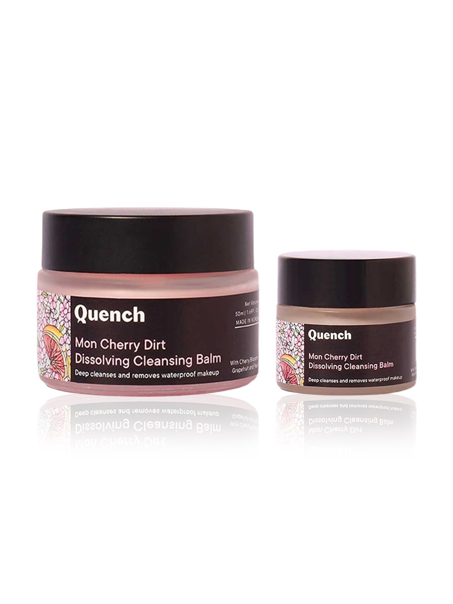 Quench Mon Cherry Dirt Dissolving Cleansing Balm with Mon Cherry Dirt Dissolving Cleansing Balm
