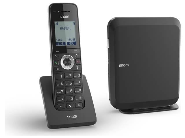 Snom M215 IP DECT Single Cell Base Station And Handset