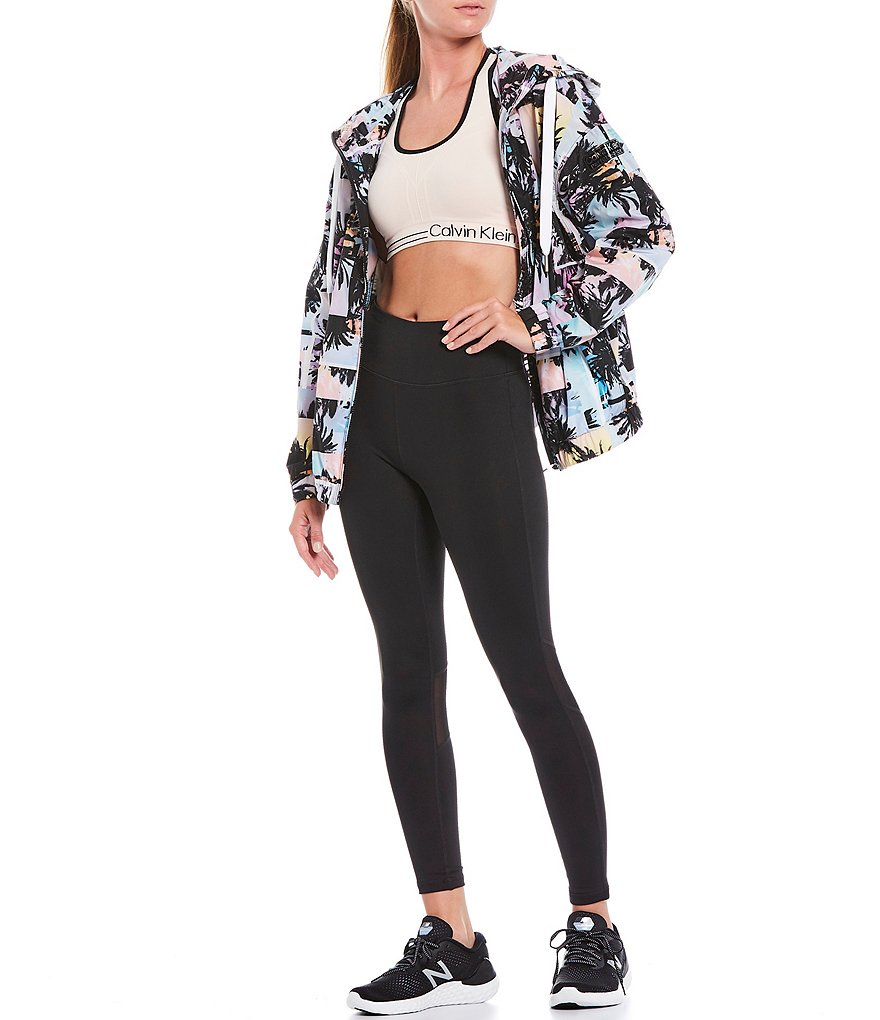 Free People FP Movement Square Neck Coordinating Good Karma Tie-Dye Sports Bra