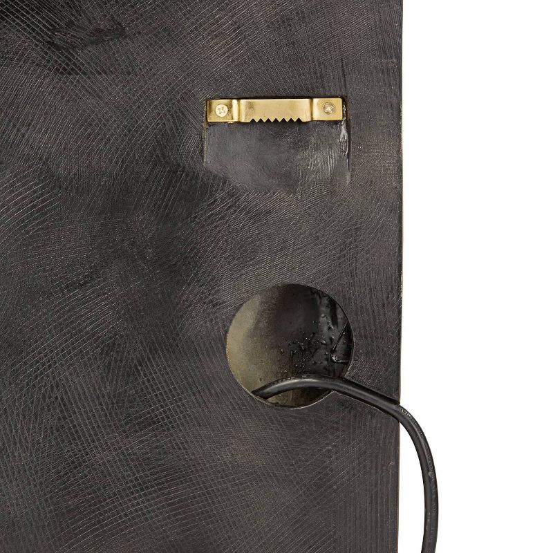 John Timberland Rustic Outdoor Wall Water Fountain 16 1/2" High Leaf Waterfall for Yard Garden Patio Home Deck