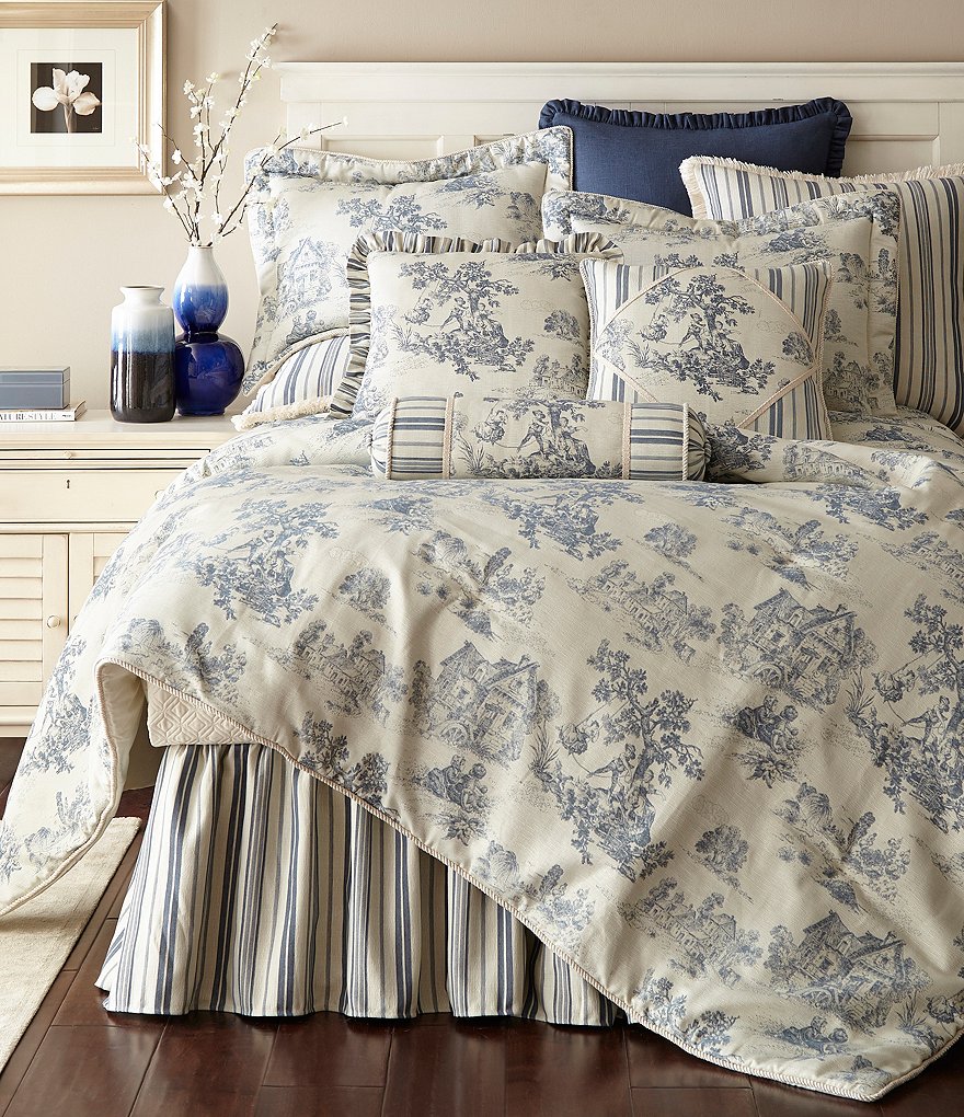 Austin Horn Classics Cosmopolitan Toile Comforter Mini Set