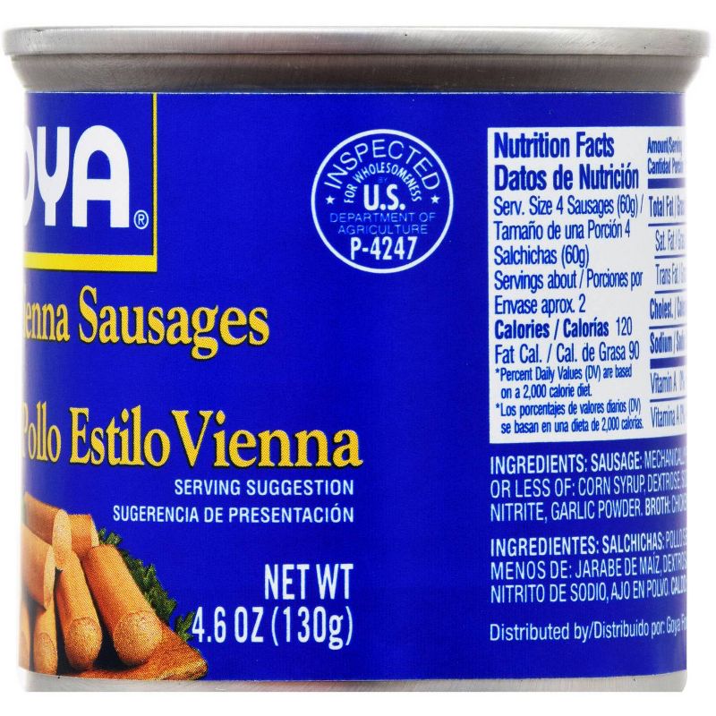 Goya Chicken Vienna Sausages - 4.6oz