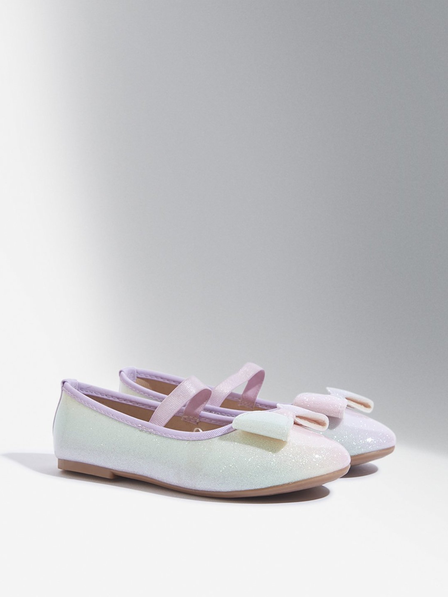 Yellow by Westside Multicolour Glitter Mary Jane Shoes