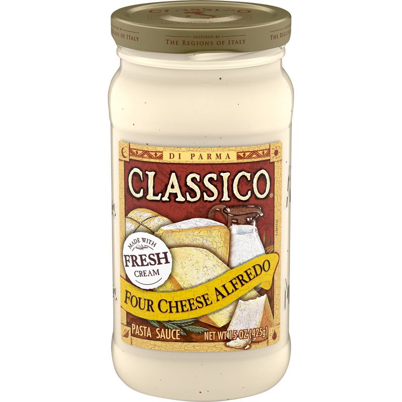 Classico Four Cheese Alfredo Pasta Sauce - 15oz