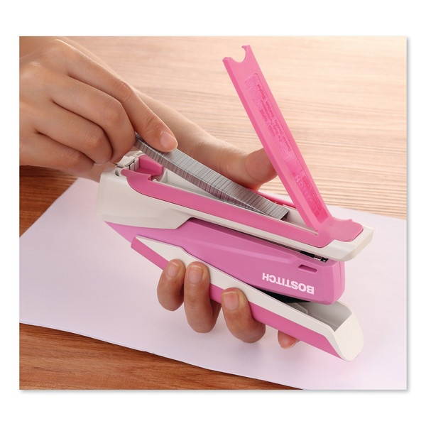 Paperpro-Bostitch inCOURAGE 20 Desktop Stapler 20-Sheet Capacity Pink/White 1188