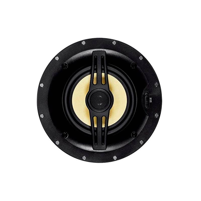 Fiber InWall Speaker 65 Inch Each 300W Subwoofer Easy Installation And Paintable Grill Caliber Series