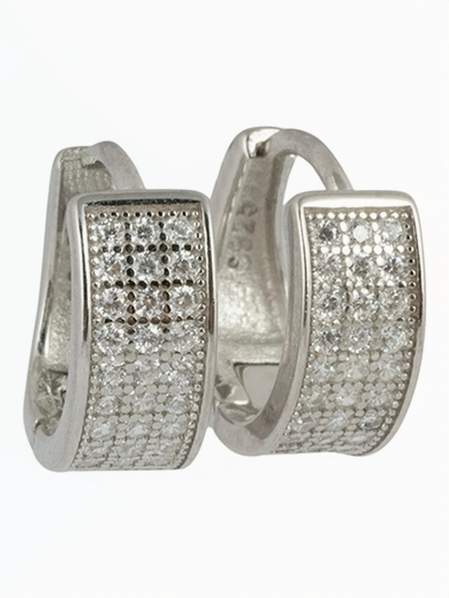 Touch925 Sterling Silver Chunky Cascade Silver Bali for Women & Girls