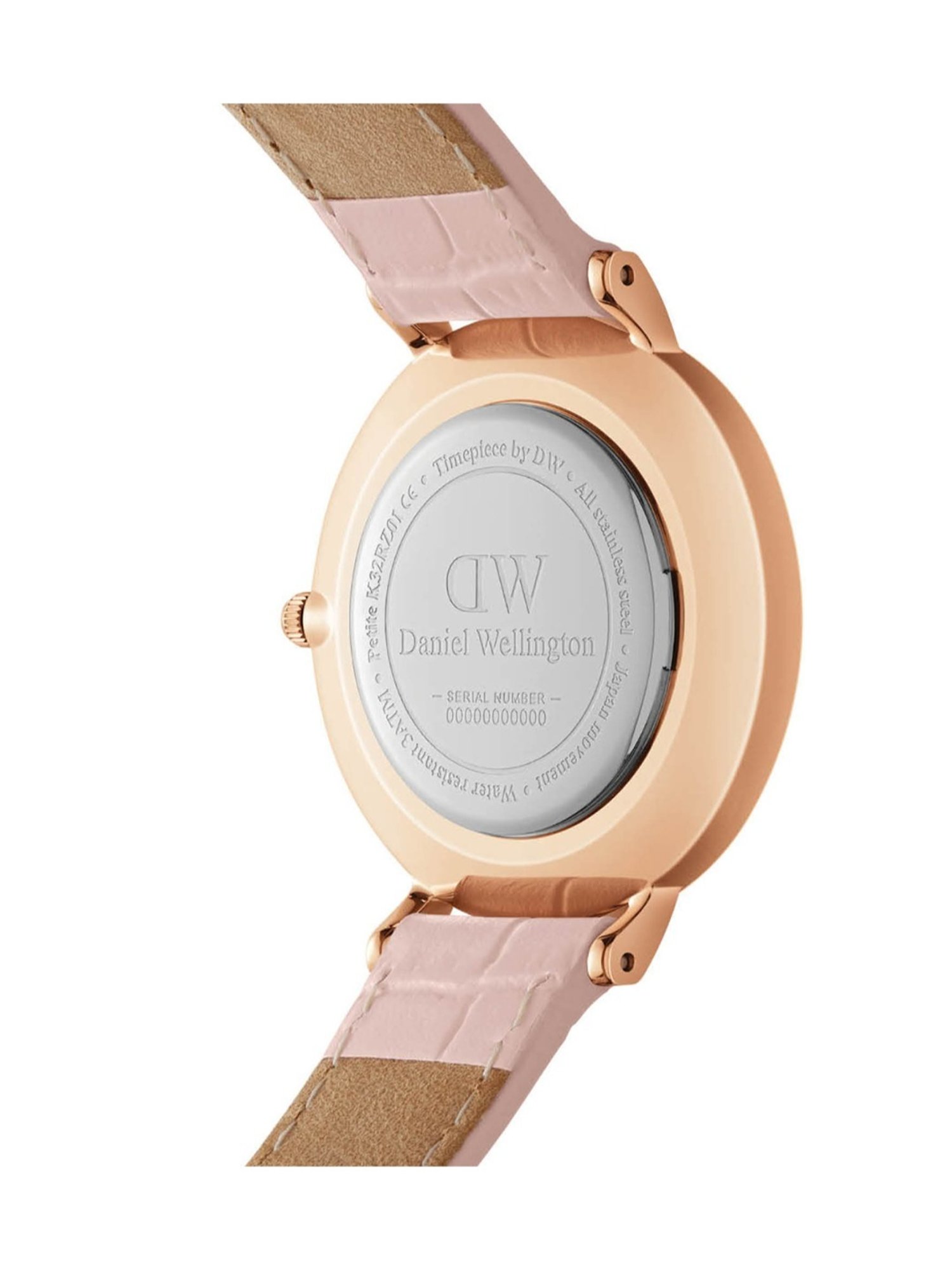 Daniel Wellington Petite Women Pink Round Dial Analog Watch - DW00100514K