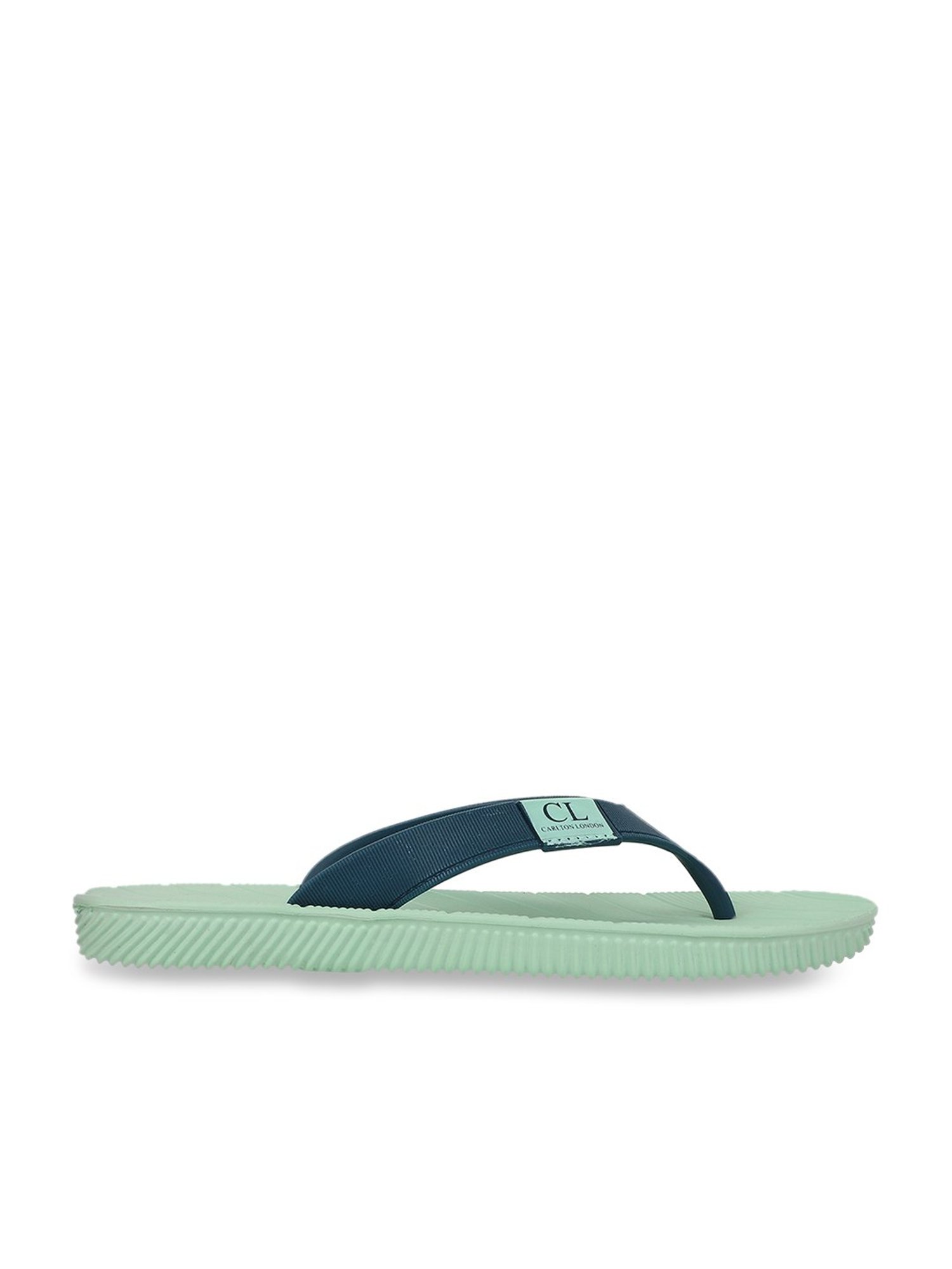 Carlton London Women's Pista Green Flip Flops