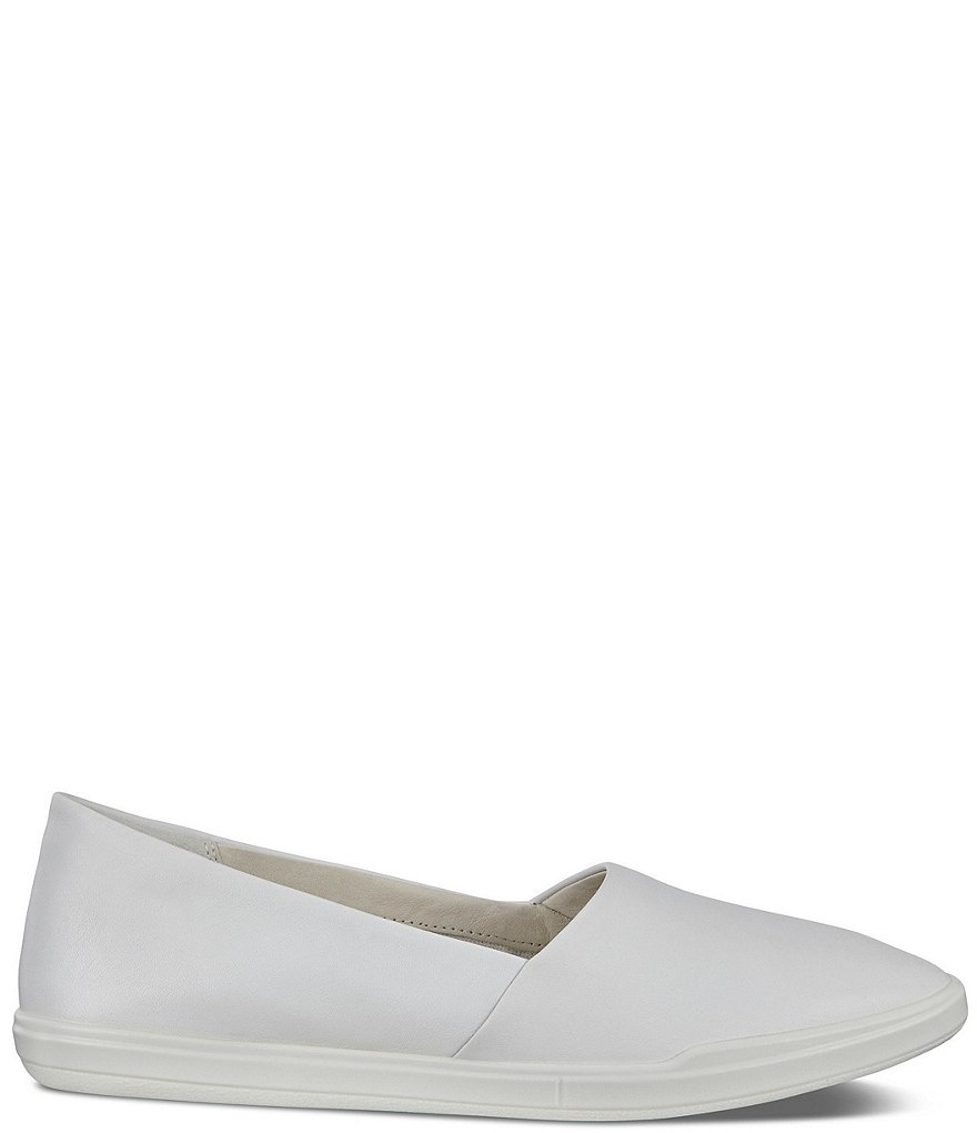 ECCO Simpil Leather Slip On Sneakers