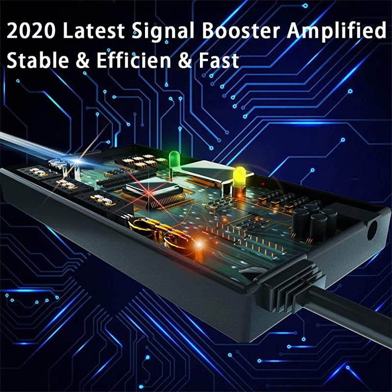 HD Indoor Digital TV Antenna Long 250 Miles Range, 360&deg; Reception Digital Antenna, Compatible 8K 4K 1080P HDTV and All Old Tv for Free Channels - On The Go Portable Indoor TV Antenna