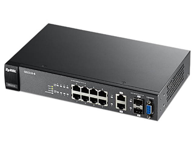 ZyXEL GS2210-8 8-port GbE L2 Switch