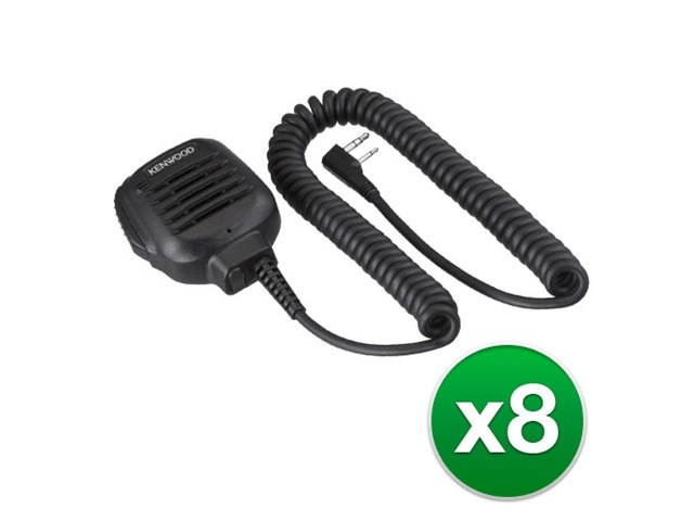 Kenwood KMC45D Speaker mic with builtin 2.5mm earphone jack (8-Pack) Speaker mic with built-in 2.5mm earphone jack