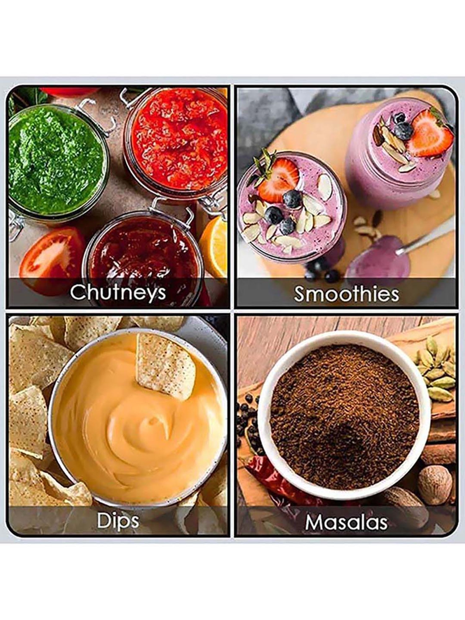 Wonderchef Nutri-Blend Bolt 600W Mixer Grinders Blender with 2 Jars (Black)