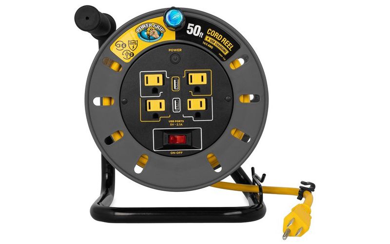 D'Addario Planet Waves IEC to NEMA Plug Power Cable, 10FT 10 ft. Red/Black