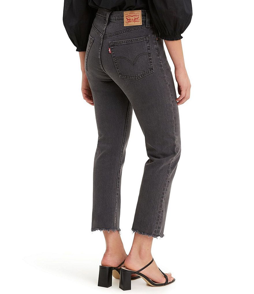 Celebrity Pink Shadow Knee Mid Rise Straight Jeans