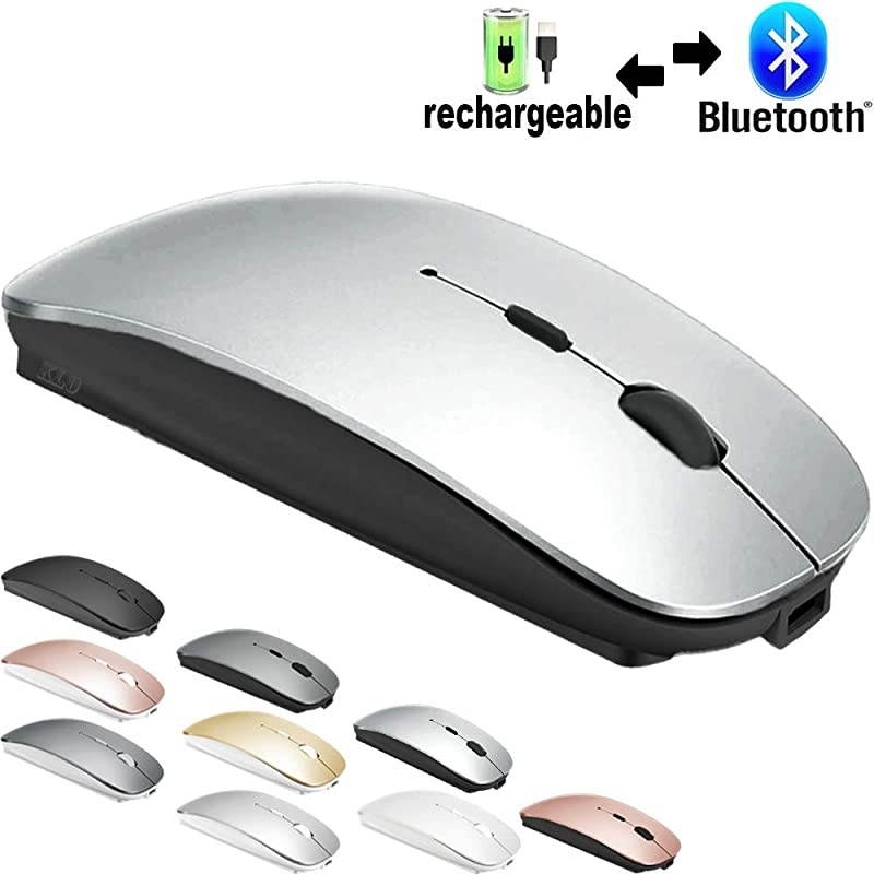Mouse for MacBook proMacBook airLaptopiMacipad Wireless Mouse for MacBook pro MacBook AiriMacLaptopNotebookpc BTSilverBlack