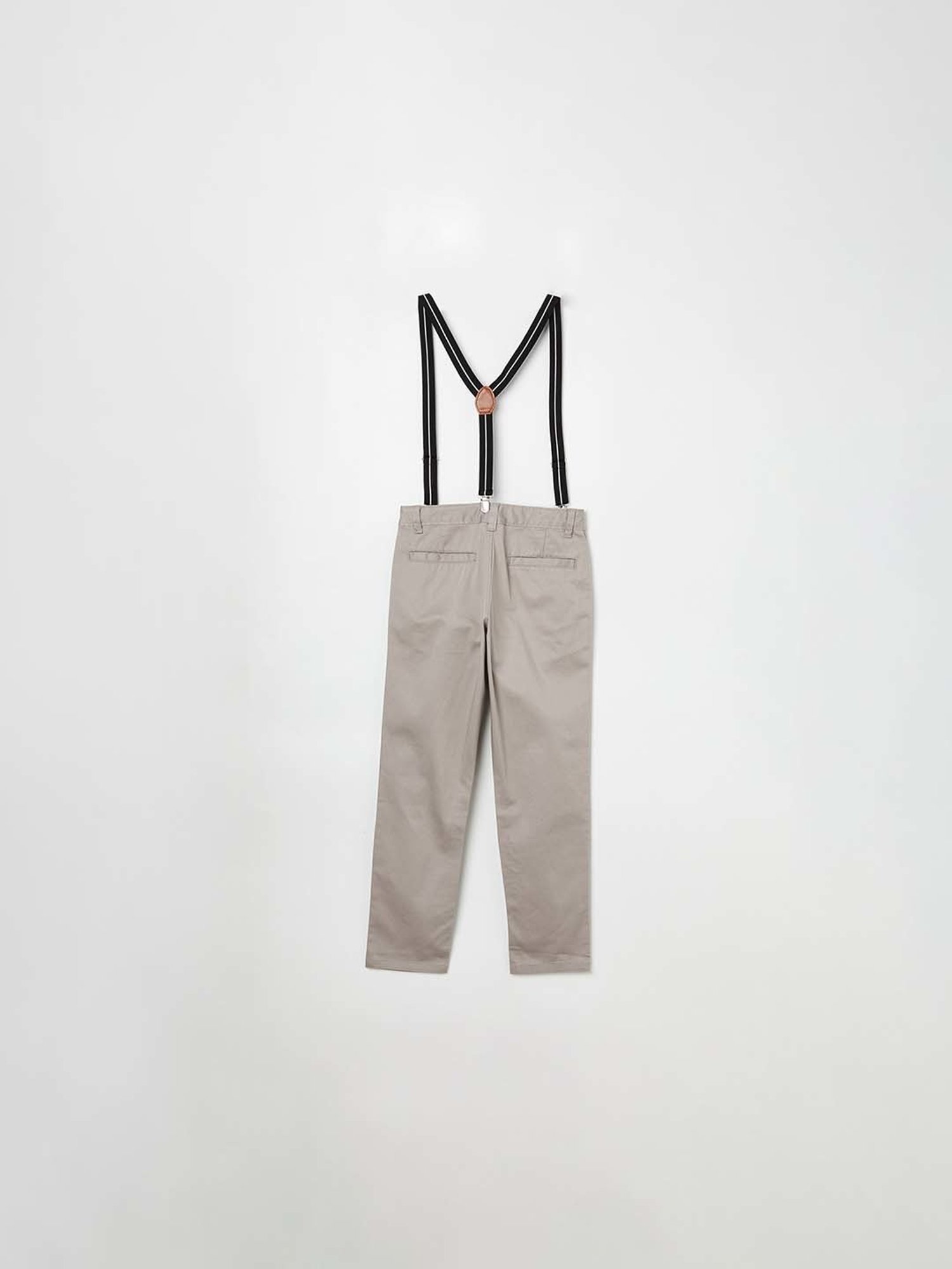 Fame Forever by Lifestyle Boys Grey Cotton Slim Fit Pants
