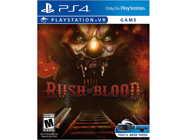 PSVR Until Dawn: Rush of Blood - PlayStation 4