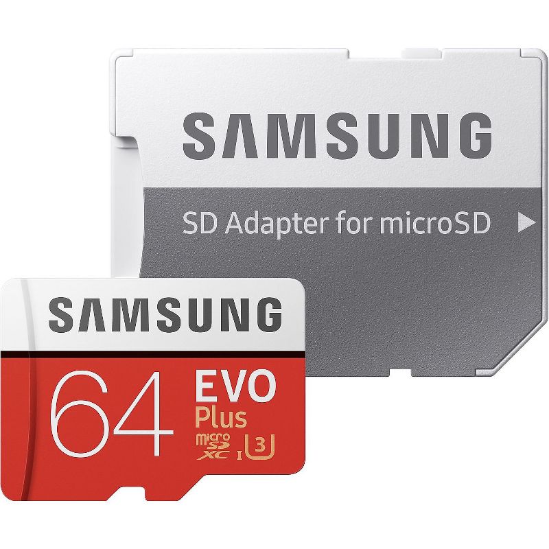 Samsung EVO Plus 64 GB microSDXC (MB-MC64GA/AM) 