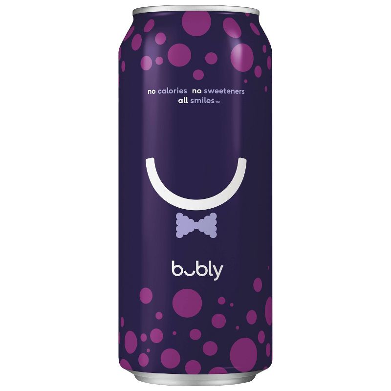bubly Blackberry Enhanced Sparkling Water - 16 fl oz Can