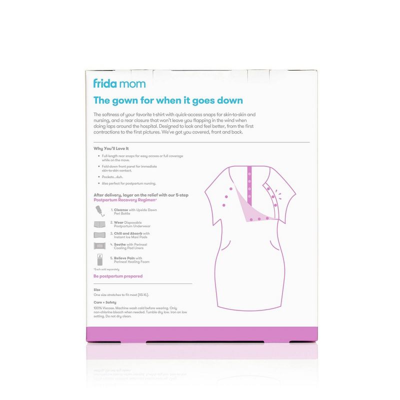 Frida Mom Delivery and Nursing Gown