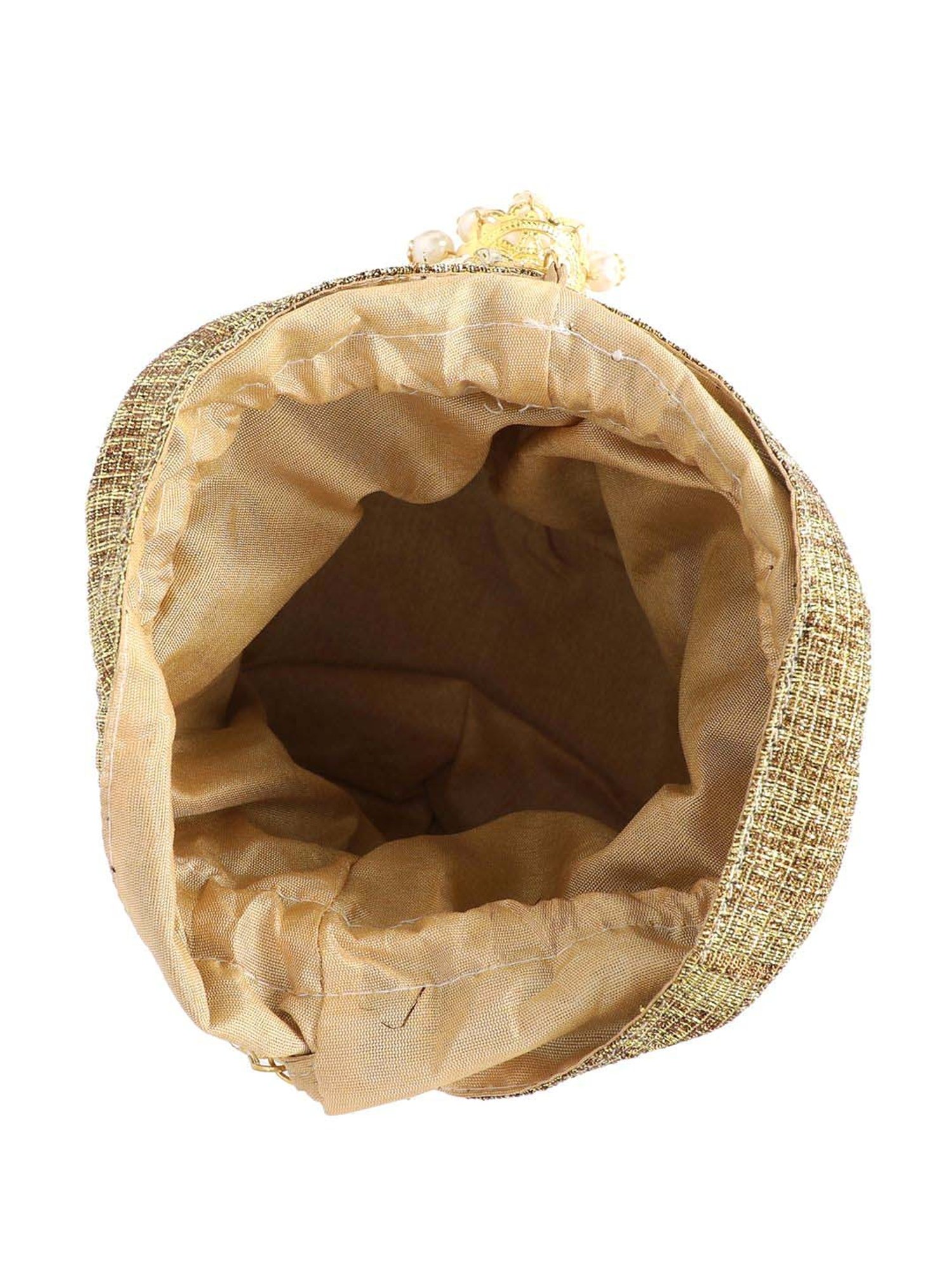 NR by Nidhi Rathi Multicolor Fabric Potli