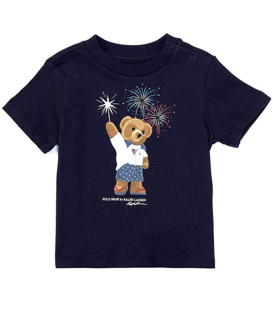 First Wave Baby Boys 12-24 Months Long-Sleeve Ribbed Henley Tee