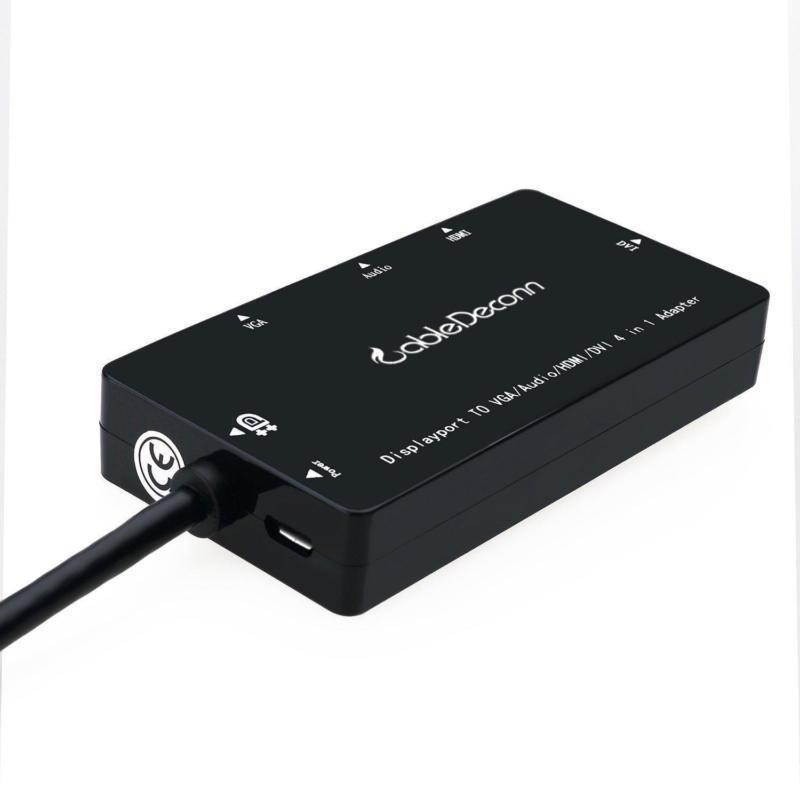 4 in 1 Monitor Multi Displayport DP to HDMI DVI VGA Display &Video Adapter Cable