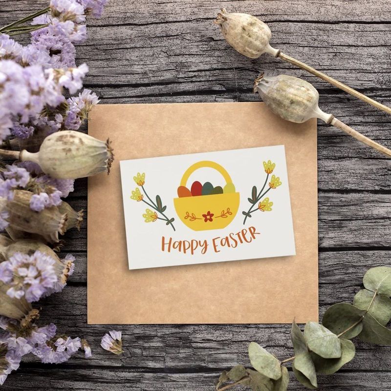 White Card Stock Half Fold Greeting Cards for DIY Craft, Notes, Glossy and Matte (8.5 x 5.5 In Folded, 100 Sheets)