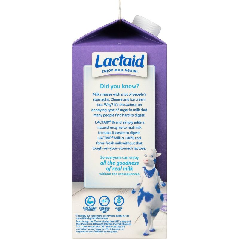 Lactaid Lactose-Free Skim Milk - 0.5gal