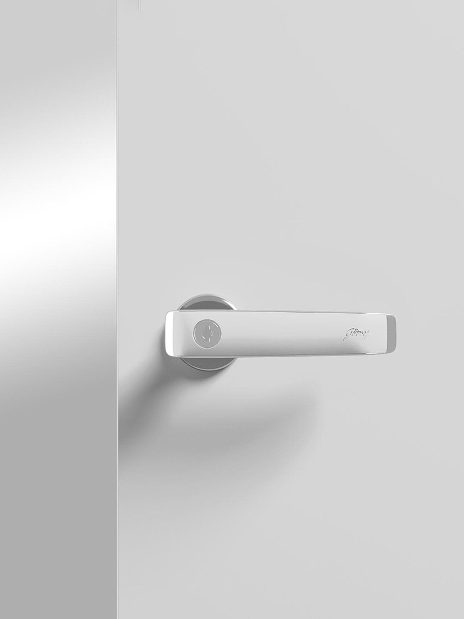 Godrej Interio Auraline Women Basic 2-Door Almirah, Textured Bond White (1-Year Warranty, 1 Drawer)