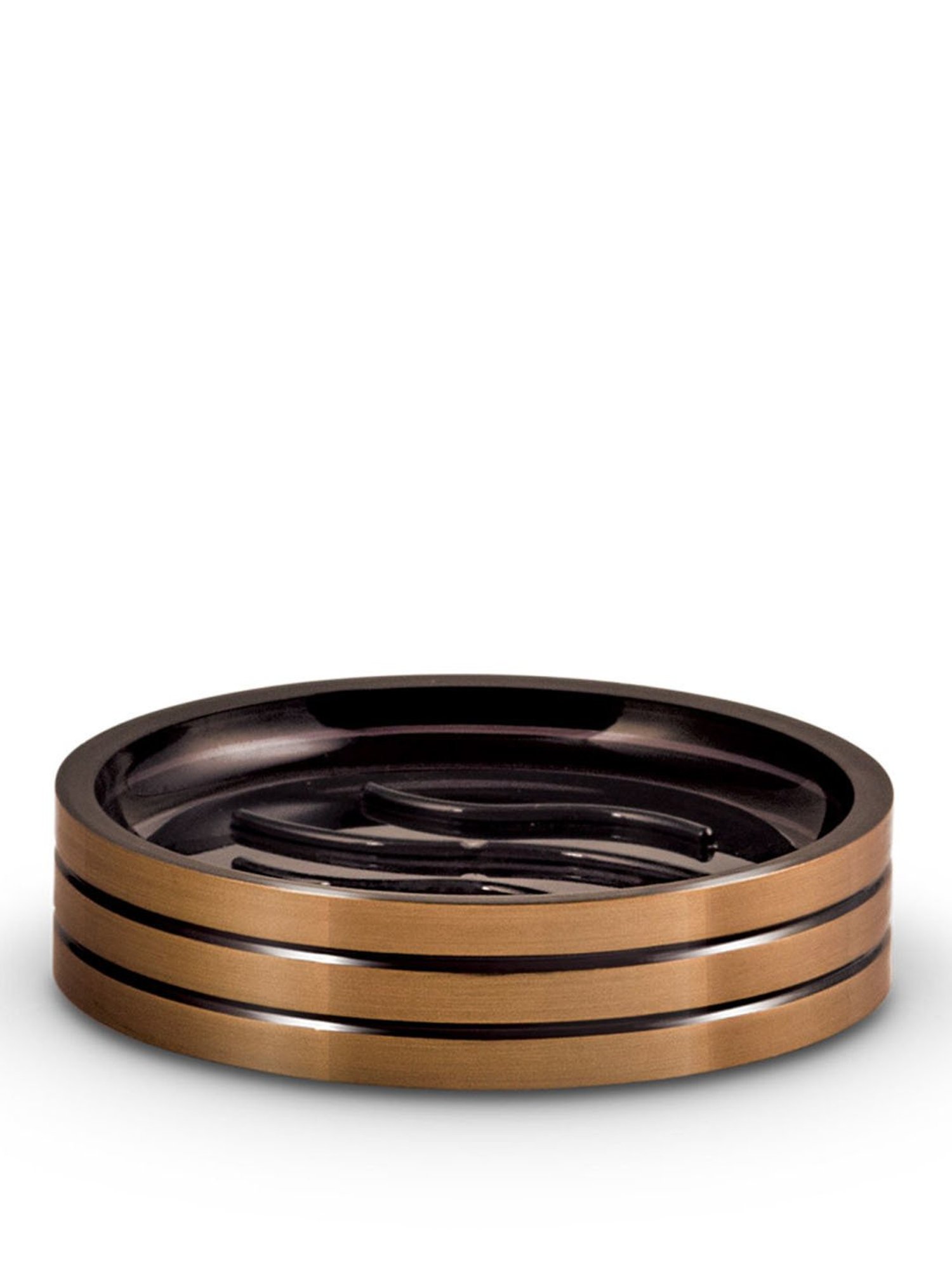 Freelance Copper Polyresin Set of 4 Bathroom Accessories