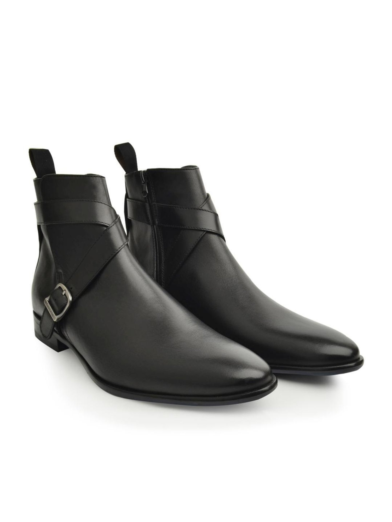 Language Shoes Men's Toby Black Formal Boots