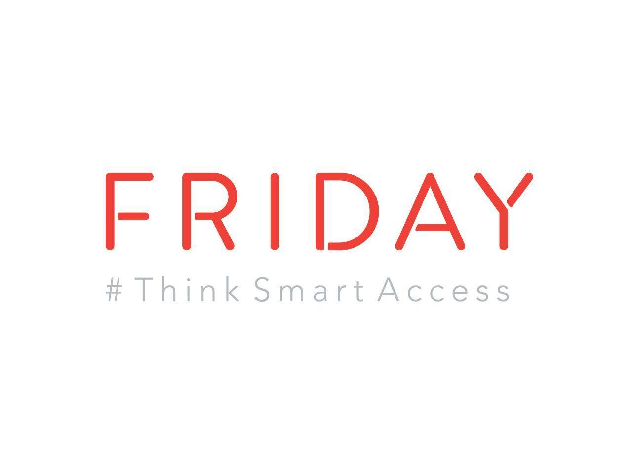 FRIDAY HOME Smart Lock - Brass Finish. World's smallest smart lock: diameter 2 3/4". IOS and Android compatible. Built in WiFi on Demand. Rechargeable battery and charger included.