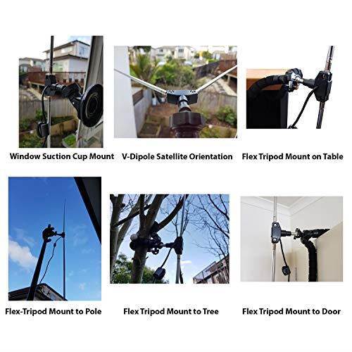 V3 R820T2 RTL2832U 1PPM TCXO HF Bias Tee SMA Software Defined Radio with Dipole Antenna Kit
