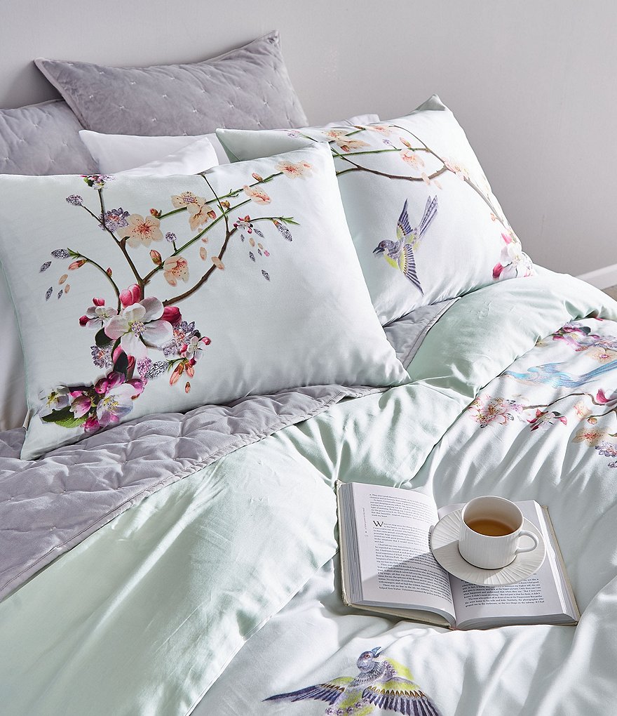 Ted Baker London Flight of the Orient Mint Duvet Cover Mini Set