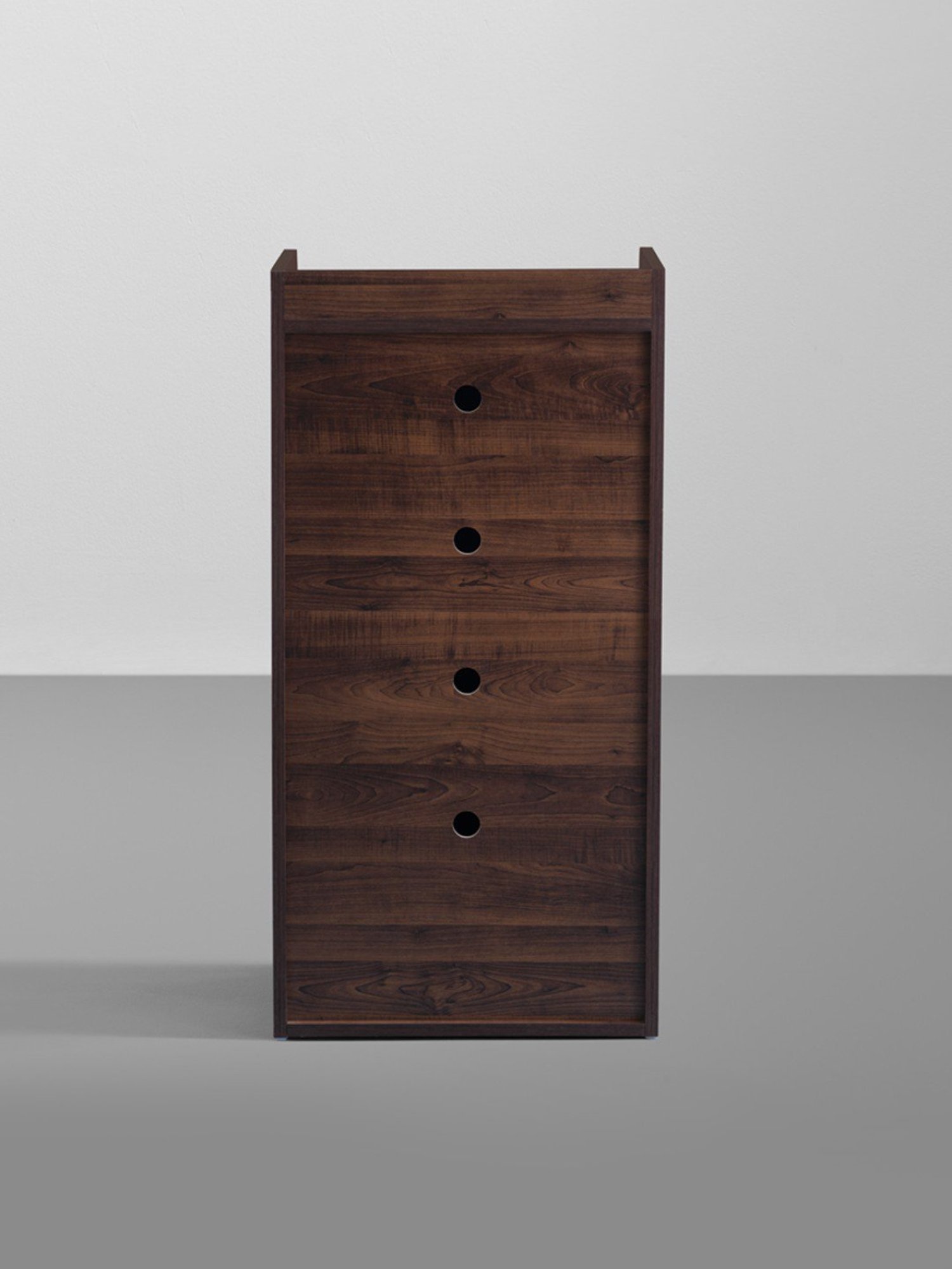 Sleepyhead Footsie Dark Brown Engineered Wood Vertical Shoe Rack