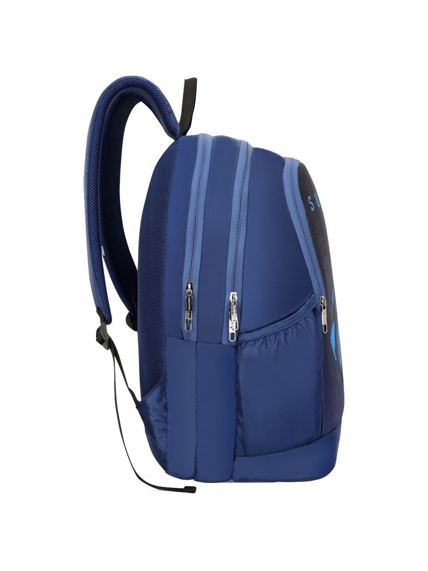 Lavie Sport Superman Kent Navy Polyester Printed Laptop Backpack - 33 Ltrs