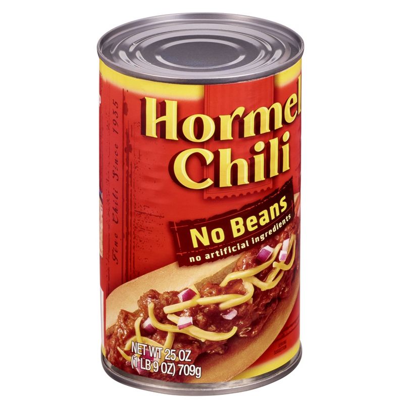 Hormel No Beans Chili 25oz