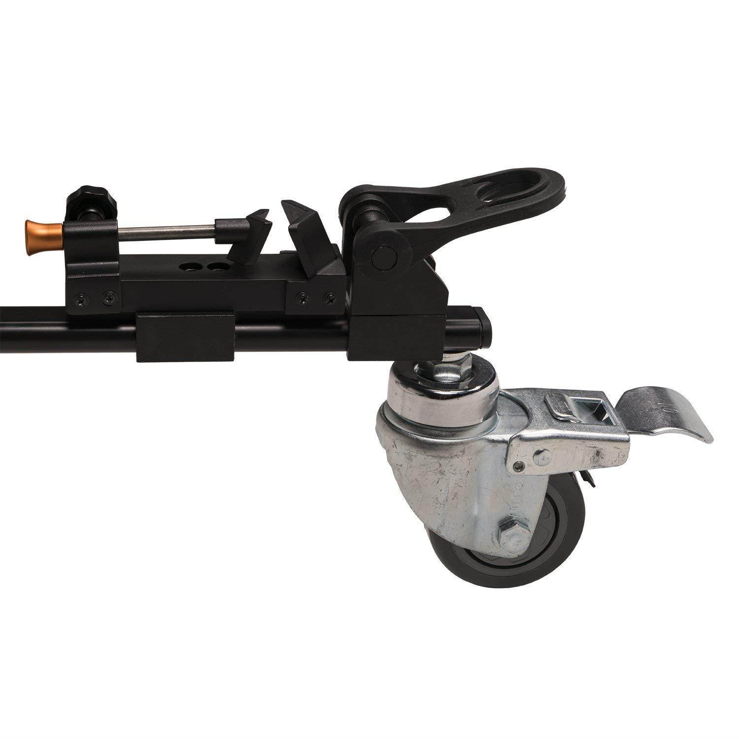 Ikan EI-7003C Universal Lightweight Dolly with 88 lb Capacity, E-Image, Black