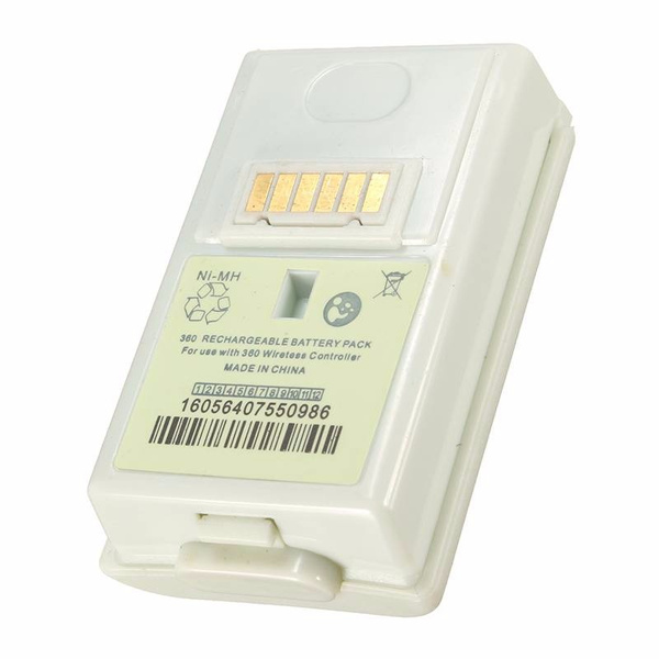 New 2 batteries + 1 charger + 1 usb charging cable kit for xbox 360 wireless battery controller rechargeable battery pack