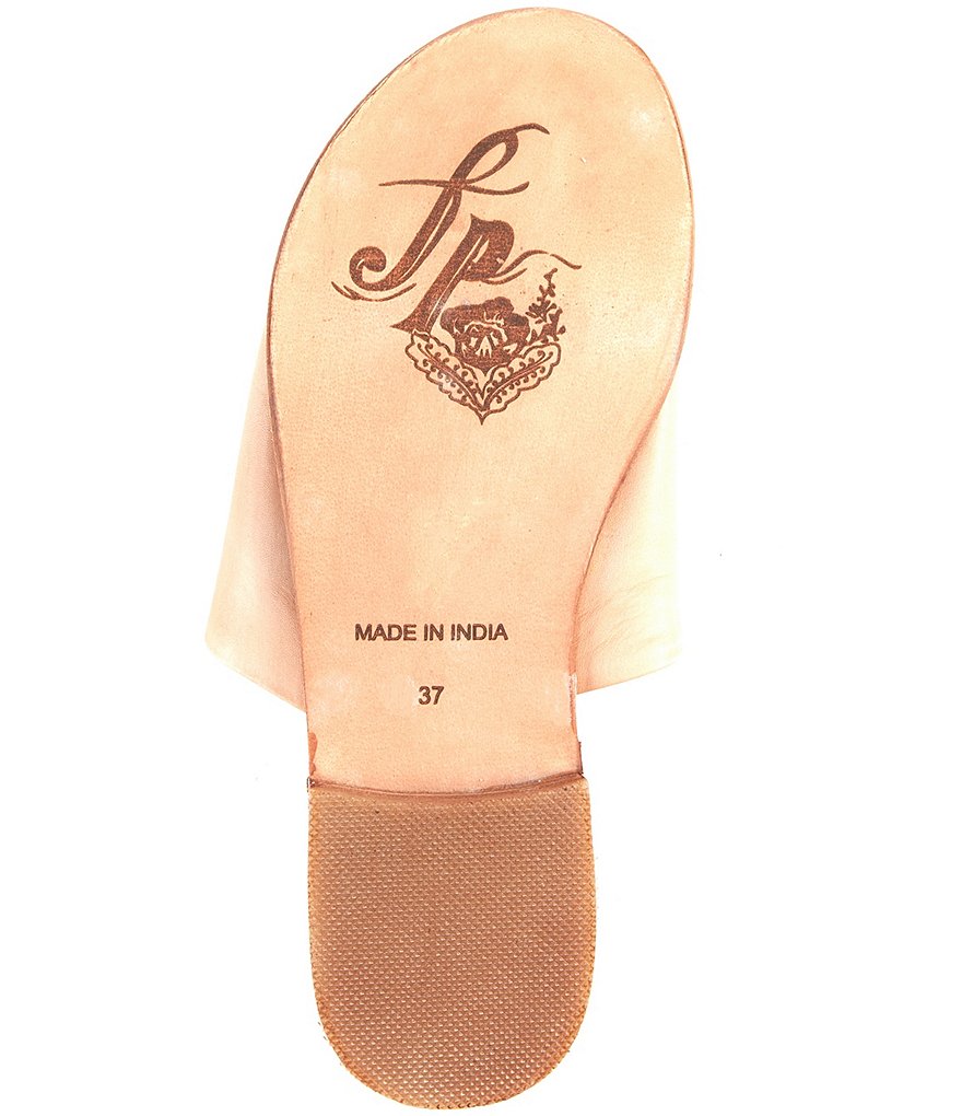 Free People Vicente Leather Slide Sandals