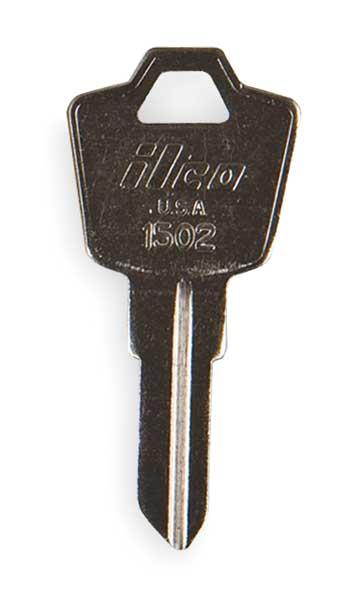 KABA ILCO 1502 Key Blank,Brass,ESP,Pins 5,PK10
