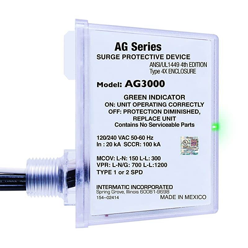 AG3000 120240 VAC Universal HVAC Surge Protective Device Color